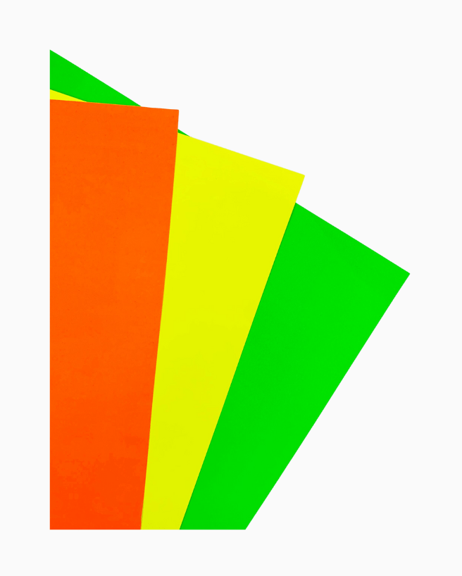 Pliego Cartulina Fluorescente