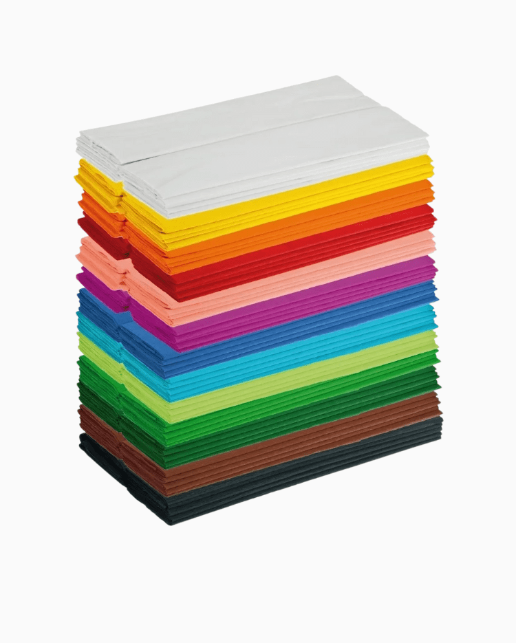 Resma 10 Pliegos Papel Crepe