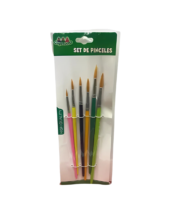 Set 6 Pinceles Capriccio