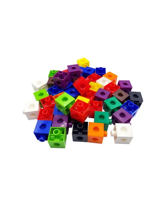 Cubos Multiencaje Unifix 100 Piezas