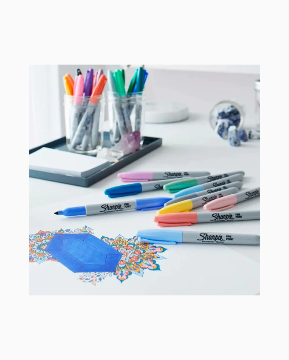 Ruleta Marcadores Permanentes 30 Colores Mística Sharpie