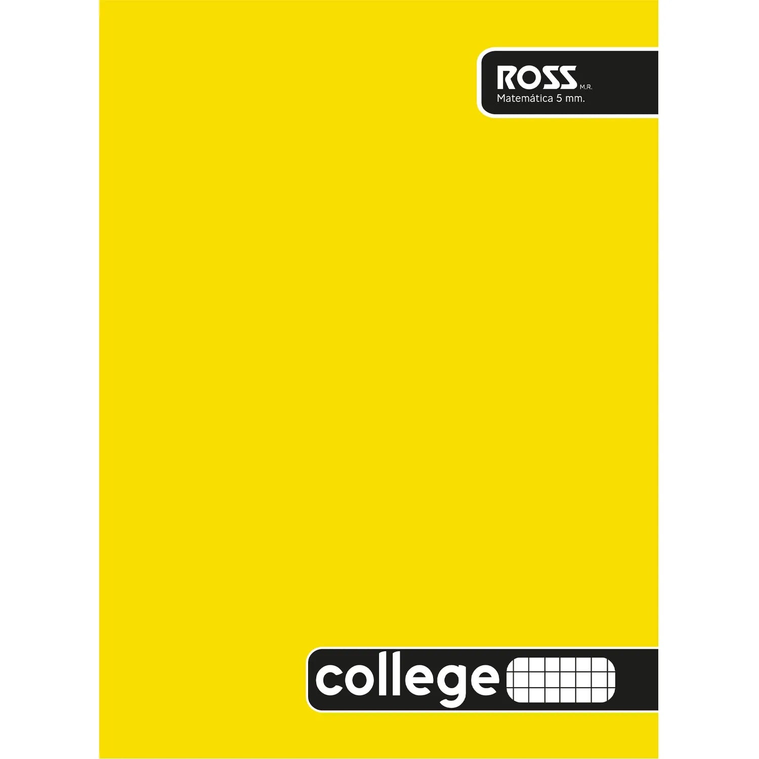Cuaderno College 80 Hojas Ross