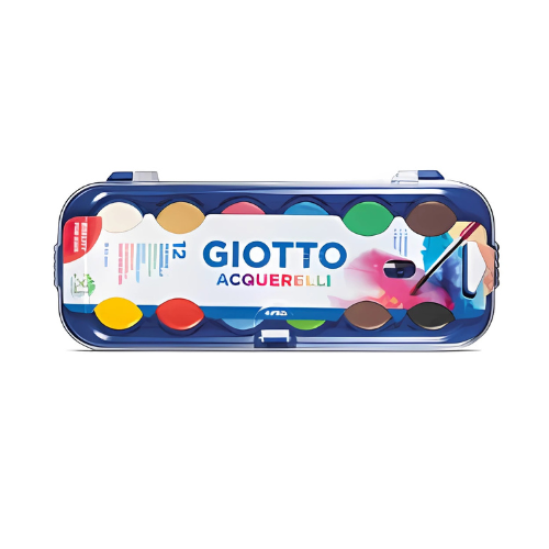 Set Acuarela 12 Colores Giotto