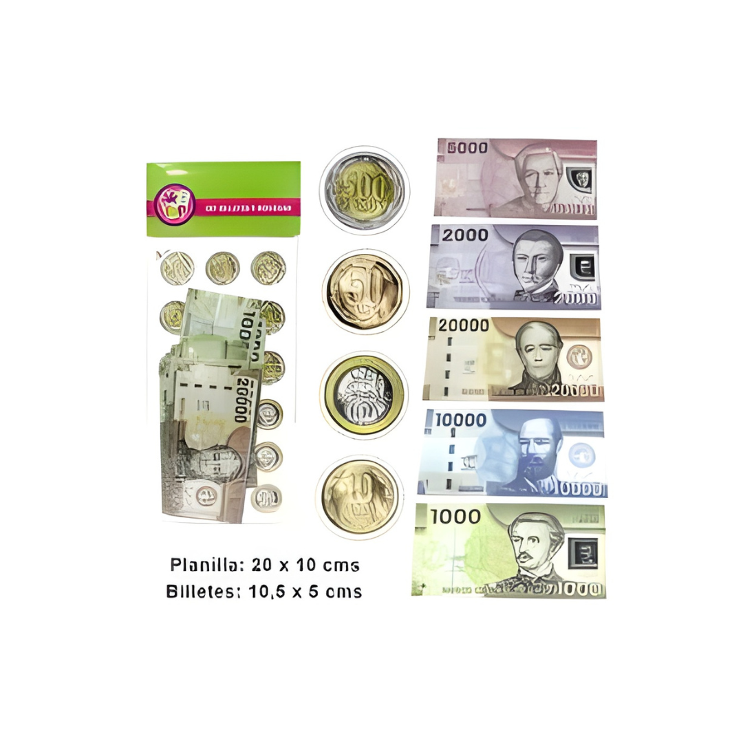 Set Billetes Y Monedas