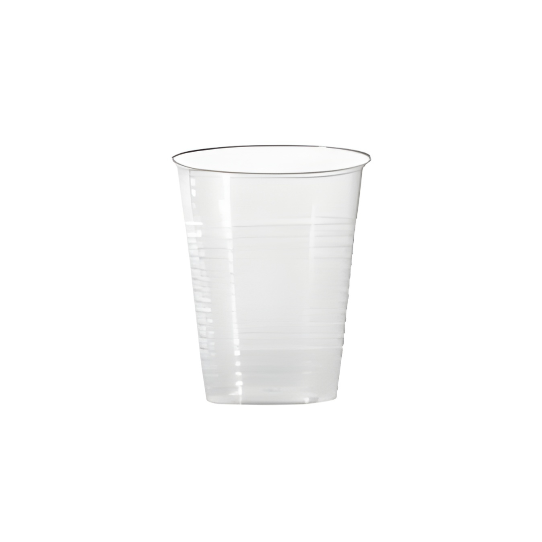 Vaso plástico 250 ml 10 unidades