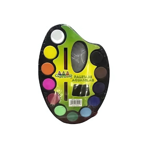 Set Acuarela 12 Colores Capriccio