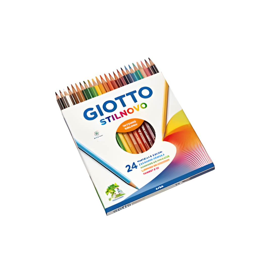 Lápices 24 Colores Hexagonal Giotto