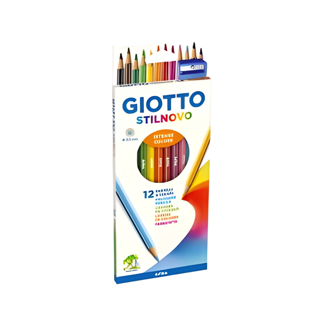 Lapices 12 Colores Stilnovo Giotto