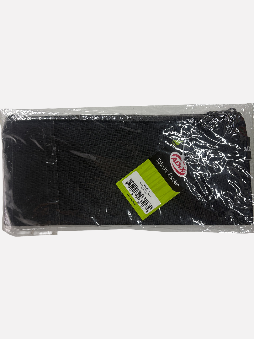 Estuche Escolar Negro Adix