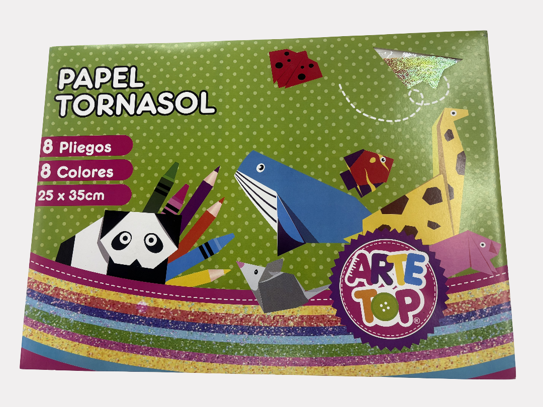 Carpeta Papel Tornasol Arte Top