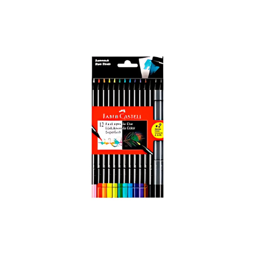 Lápiz 12 Colores Super Soft Faber Castell