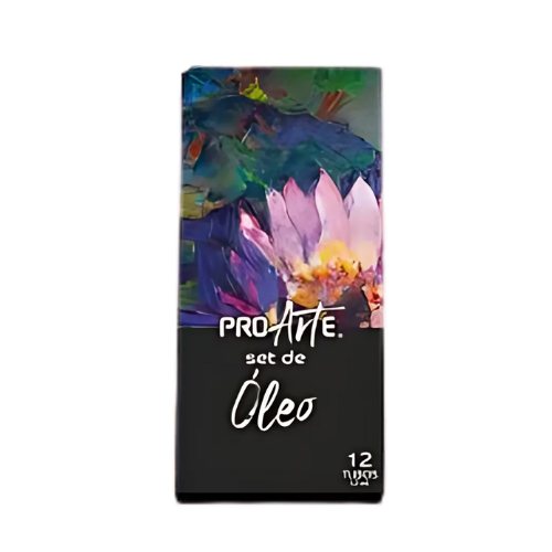 Set Pintura 12 Colores Óleo Proarte