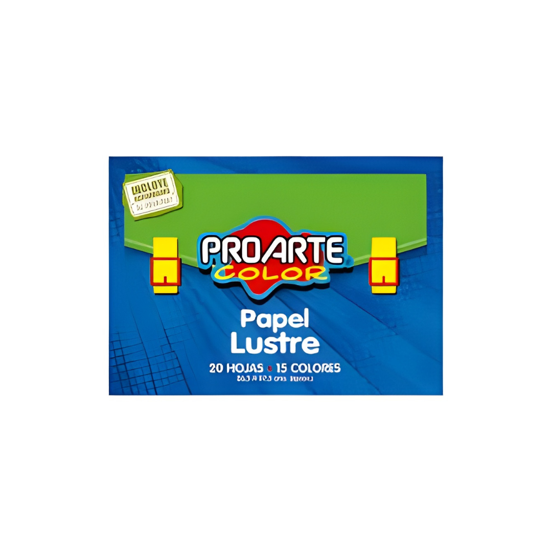 Carpeta Papel Lustre Proarte