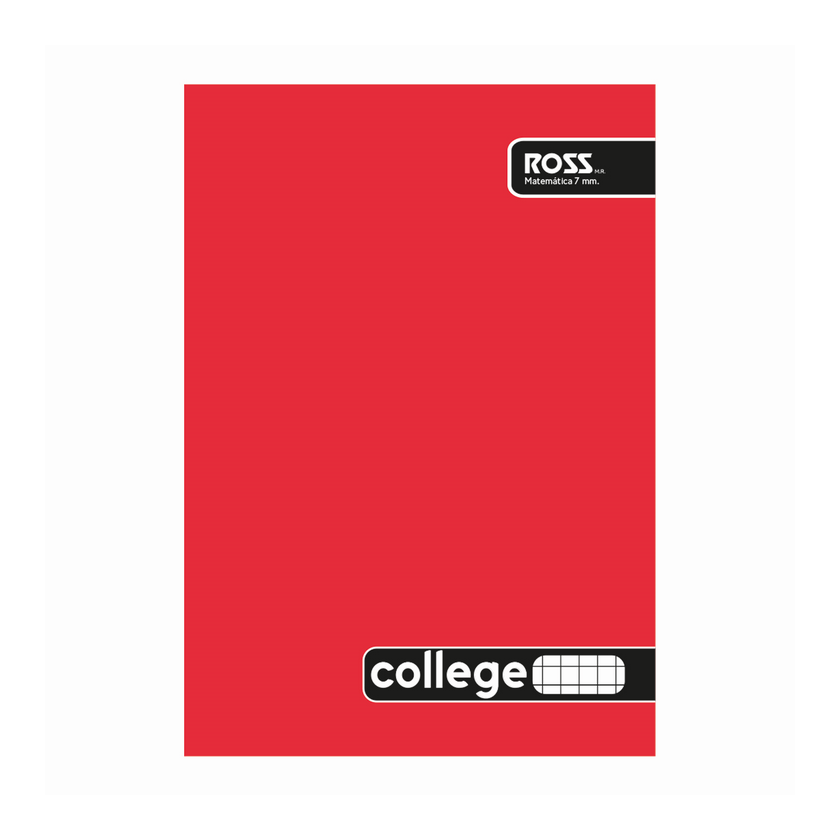 Cuaderno College 80 Hojas Ross