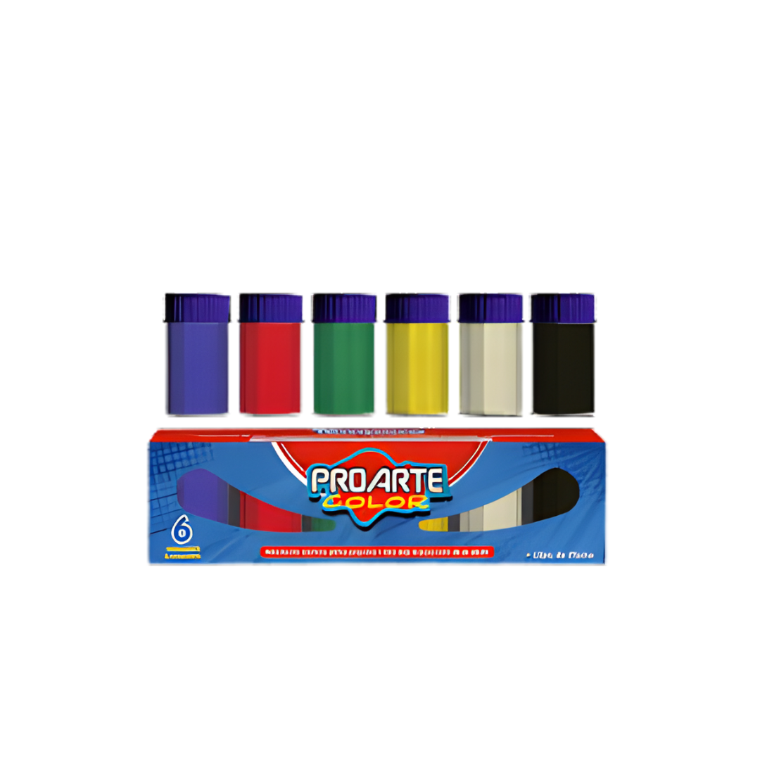 Tempera 6 Colores Proarte
