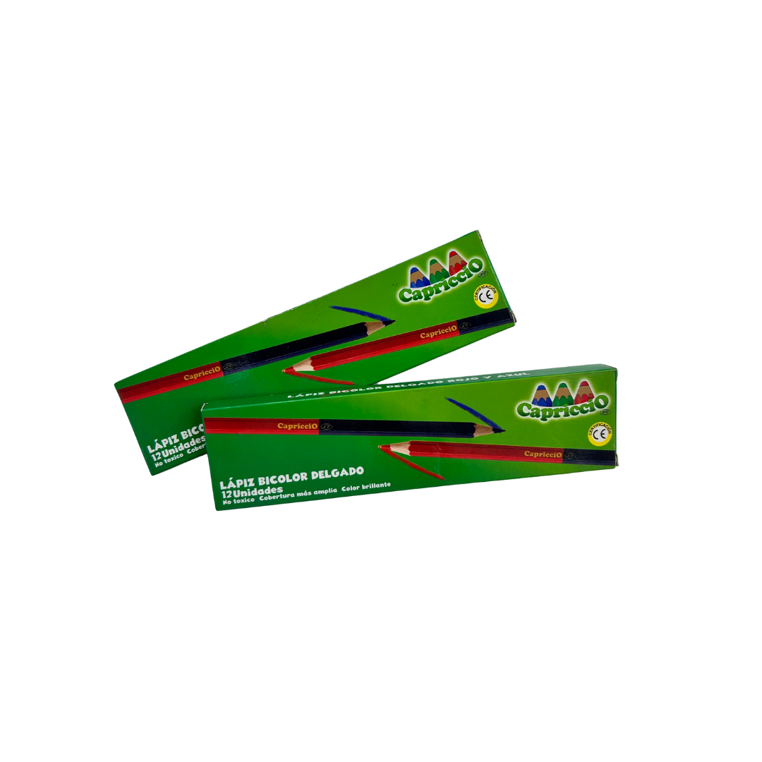 Lápiz Bicolor Delgado Capriccio