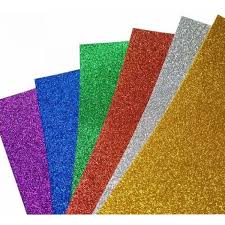 Carpeta Goma Eva Glitter 6 Colores Surtidos Capriccio