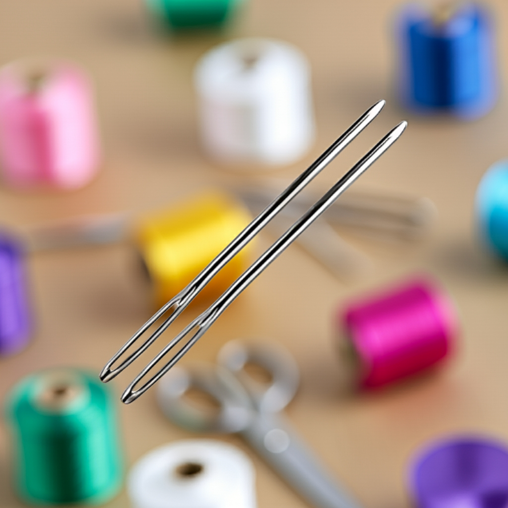 Aguja Metálica de lana Unidad